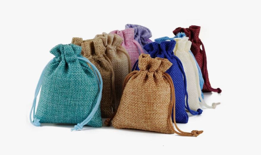 گونی کنفی رنگی با الیاف طبیعی و طیف رنگی جذاب برای کاربردهای خلاقانه